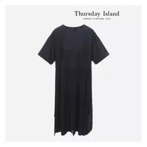 써스데이아일랜드Thursday Island 롤업 슬리브 레이어링 피스T234MOP634W2305264