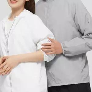 남녀 공용 봄 잠바 커플 바람막이 러닝 점퍼 코디
