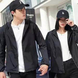 남녀 공용 간절기 커플 바람막이 점퍼 윈드 브레이커