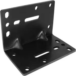 AKOLAFE 유니버설 윈치 마운트 브래킷 헤비 듀티 직각 마운팅 트레일러 ATV 트럭 및 차량용 3/16인치