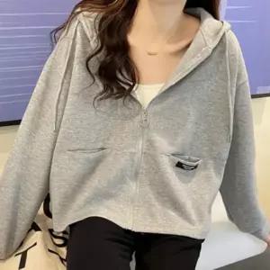 봄가을 인기 주머니레터 후드집업 맨투맨 커플집