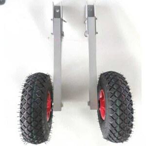 고무 보트 바퀴 앞딩기 양망기 견인 딩기돌리 운송 견인기 카누 고무바퀴 선박 조절