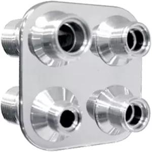 에어컨 히터용 빈티지 에어 384600-MBA 유선형 4방향 사각 플레이트