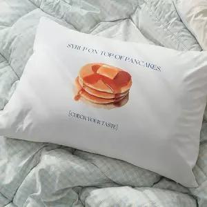 [알티피아]프린팅 마이크로화이바 먼지없는 베개커버 50x70cm (메이플) (베개솜