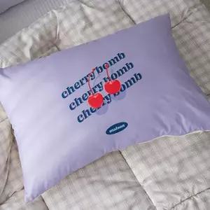 [알티피아]프린팅 마이크로화이바 먼지없는 베개커버 50x70cm (체리밤) (베개솜