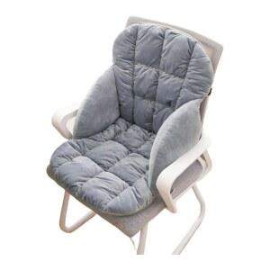 온열방석 시트 의자전기장판 사무실 등받이형 체어 열선 그레이 온열시트 엉뜨 매트 쑥뜸