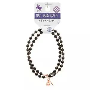 오닉스 염주 긴팔찌 토끼띠 할머니선물 선물용