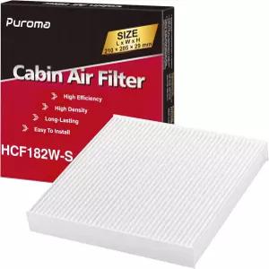 푸로마 캐빈 에어 필터 CP182 CF11182 대체용 혼다 시빅 클래리티 CR-V CR-Z HR-V 핏 인사이트 오디세이