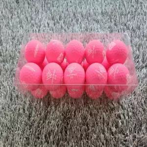 [하프클럽/기타]골프공 다이아윙스 M2x 장타 비거리 고반발 볼 무광핑크 20구