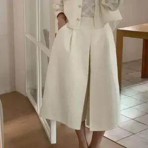 [다잇템]여자 넓은 핀턱 들러리룩 큐롯팬츠 롱스커트 (30629822A)