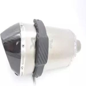 포로 모터 헥사곤 유니버설 슈퍼 모타드 머플러 배기 슬라이더 프로텍터 크래시 패드 커버 블랙 색상