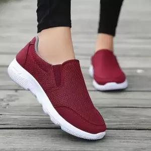 슬립온스니커즈 남녀 공용 엄마 편한 신발 선물 쿠션 슬립온 운동화