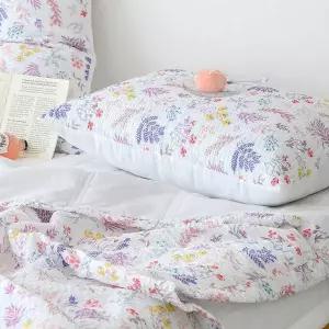 [콩심팥심]이불패드세트 델마 냉감 이불 패드 베개 슈퍼싱글 SS (핑크) (듀라론