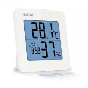 휴비딕 시계 온습도계 HT-1 화이트