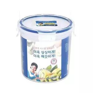 [셀러에이드]쿨맥시 밀폐용기 900ml 원형 1P 냉장고정리 반찬통 찬기 주방용품
