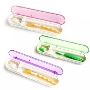 사무실 여행 안전 살균 칫솔 보관 컬러 살균기