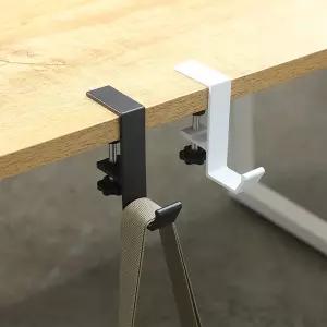 클램프형 책상 가방 걸이 책가방 사무실 모자 거치대 휴대용 걸이대 테이블 무타공 고리 후크 행거 홀더