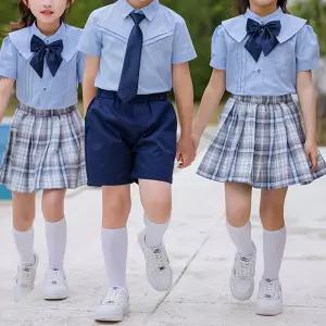 스카이블루 포인트라인 하복 교복세트 합창단.