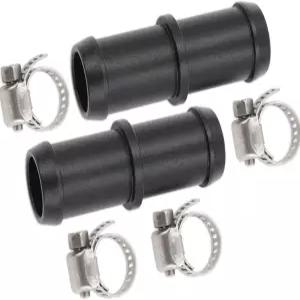 닛산 370Z 인피니티 G35 G37 QX50 Q60 Q70 M35 M37 OE를 위한 2Pc 업그레이드 알루미늄 히터 호스 커넥터