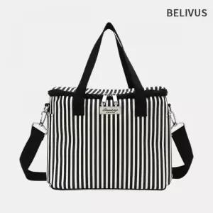빌리버스 남자 스트라이프 보냉백 골프백 쿨러백 캠핑 도시락 보온 보냉 피크닉 크로스백 여행가방 BAJB004