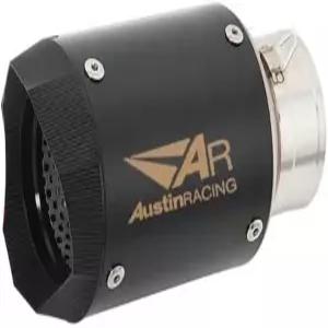 RA 액세서리 오스틴 레이싱 스포츠 소음기/자전거용 배기 머플러 파이프(블랙)