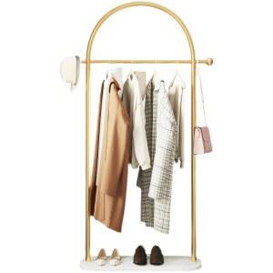 코너행거 조립식 옷가게 수납장 틈새 폴 행거