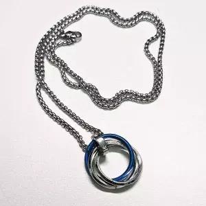 써지컬 스테인레스 롱 목걸이 헬창 레이어드 체인 목걸이