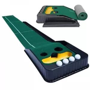 [셀러에이드]ksr 2.7m 실내 골프퍼팅 연습매트 퍼터 매트 개인타석 연습기