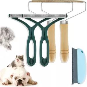 5팩 반려동물 털 제거기 휴대용 반려견 고양이 보푸라기 재사용 가능한 제거 도구 면도기 클리너 프로 소파