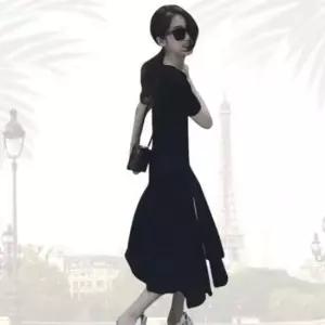 [의류] 시원한 루즈핏 반팔 플레어 A라인 이너 원피스 편한