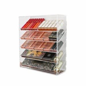 립스틱 진열대 투명 메이크업 수납함 아이섀도우 정리함 용품