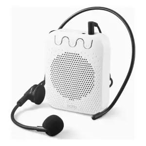 가이드/판촉/강사용 블루투스헤드마이크 mic-16화이트 블루투스마이크