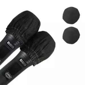 카바 마이크커버 일회용덮개 커버 2P 블랙 위생카바