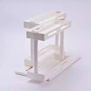 ksr 슬라이딩 주방 조미료 정리 선반 2단