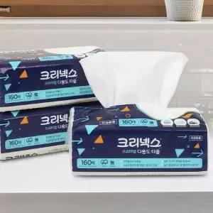 [골드스마일]160매X24백핸드타올 주방키친타월 비닐포장 160매X24백 업소용