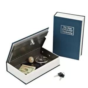 [문구/오피스] 북세이프 사전 모양 대형 책금고 비밀금고 자물쇠 방식