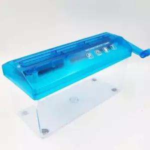 [문구/오피스] 사무용 문서 세절기 수동 서류 파쇄기 종이 절단기 정리기