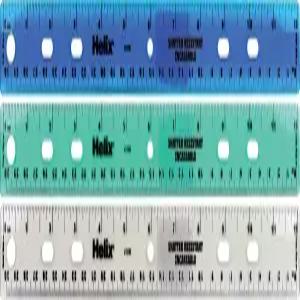 헬릭스 표준 자 12인치/30cm 다양한 색상 (13105)