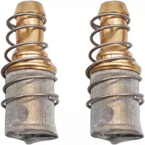 1/4인치 탱크 내 필터 범용 연료 볼 체크 밸브 2개