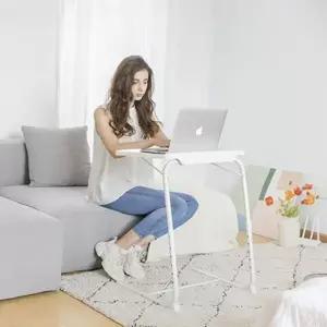 [하프클럽/셀러허브]테이블 높이조절 접이식 이동식 책상 1인용 사이드 겸