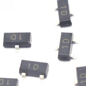 100PCS MMBTA42 1D 0.3A 300V NPN SOT-23 SMD 칩 트랜지스터