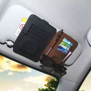 희망 멀티 선바이저 포켓 다용도 수납 정리 보관 포캣