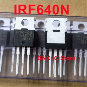 10PCS -  Lot 100% 리얼 원래  IRF640N 18A 200V 0.15Ω 150W  N 채널 전력 Mosfet