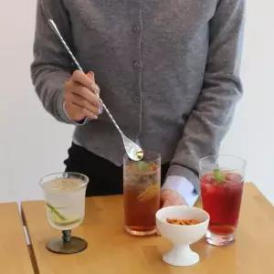 고급형 스텐 머들러 스틱 바스푼 30cm