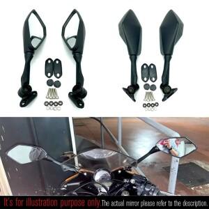 E57 마크 바이크 오토바이 사이드 미러 CBR 600 F2 F3 F4 CBR600RR CB1000R CB599 NC700 가와사키 닌자 용