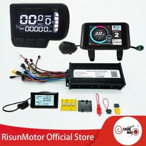 36V48V52V 1000W-1200W 35A 45A 48V52V60V72V 3 모드 사인파 ebike 컨트롤러 및 LCD 디스플레이