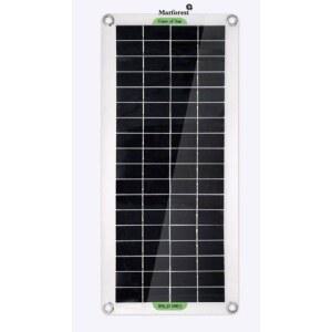 30W 다결정 휴대용 키트 캠핑카 자동차 세류 비상 태양열 손실 소형 USB 보트용