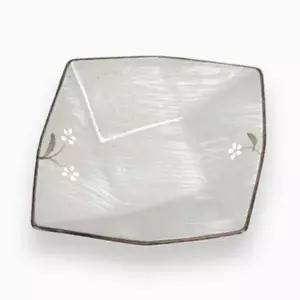 도자기 접시 18.7CM 반찬 접시 샐러드 스파게티 접시 플레이트