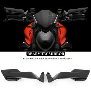 눈부심 방지 백미러 360 ° Ducati Monster 937 SP 21-25 MONSTER 821 용 조정 가능 바이크 오토바이