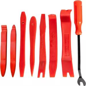 자동 트림 제거 도구 세트(스크래치 플라스틱 프라이 키트 없음) - 자동차 이지 도어 패널 패스너 클립